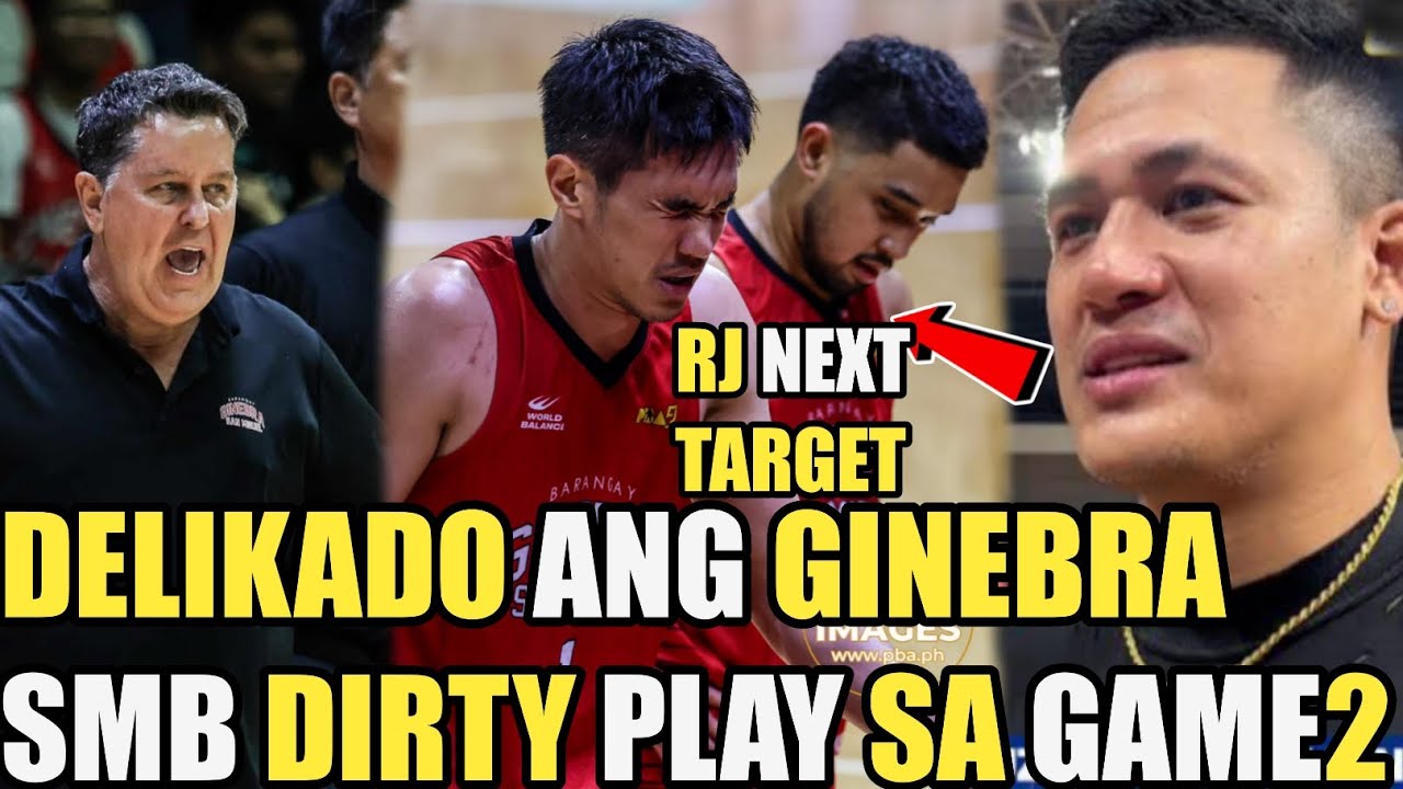 GINEBRA DELIKADONG KALABAN SA SEMIS | SMB JERICHO CRUZ DIRTY PLAY SA GAME 2 !