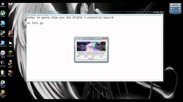 Diablo 2 Expansion keys singelplayer