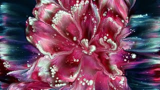 Unleash The Magic Of Reflex Rose In This Acrylic Pouring Flower Dip With Elmers Glue All by Fiona Art 4,697 views 1 month ago 10 minutes, 56 seconds