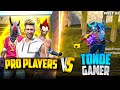 Pro Players vs Tonde Gamer Weird Name Change Challenge with Ungraduate Gamer - Garena Free Fire