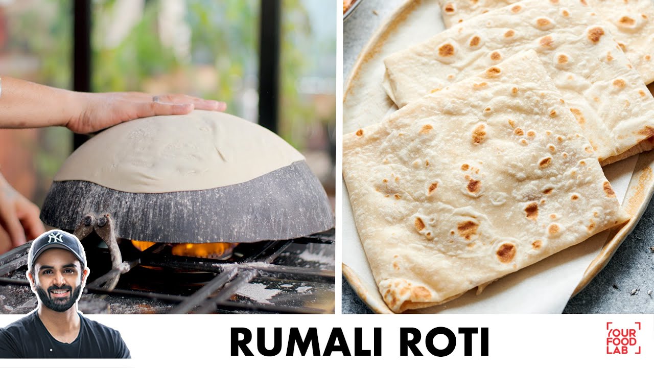 Rumali Roti Easy Process at home         Chef Sanjyot Keer