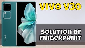 Vivo V30 Fingerprint Lock Problem || How to solve fingerprint lock issue || Solution of fingerprint