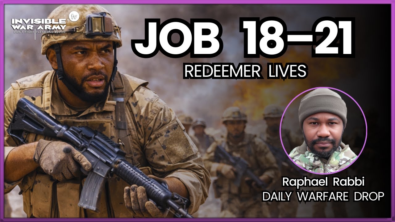 Standing Firm Amid Misunderstanding — Daily Warfare Drop | Job 18–21