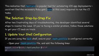 Solving the fastlane Fiasco After Upgrading to macOS Big Sur: A Guide for iOS Developers