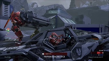 Halo 5 Guardians Big Team CTF on Fracture Overlord Actual