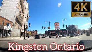 Drive through Kingston Ontario Canada in 4k