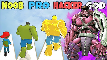 NOOB vs PRO vs HACKER vs GOD in Animal Hell