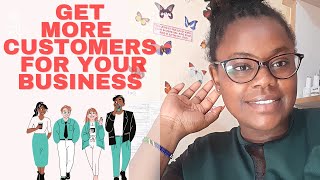 How to get CLIENTS\/Customers for small business owners\/VlogmassDay1 #vlogmas2022