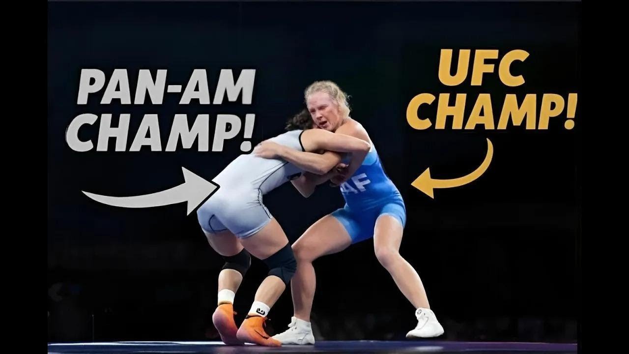 SHOCKER! UFC legend Holly Holm wrestlers world ranked Alejandra Rivera | RAF Wrestling