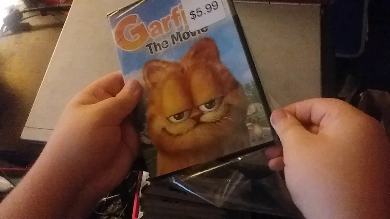 Garfield: The Movie DVD Unboxing - YouTube