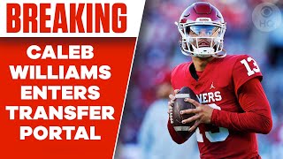 Caleb Williams to Enter Transfer Portal, Doesn't Rule Out Returning to Oklahoma | CBS Sports HQ