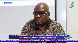 POLITICS: Let paid up supporters elect parliamentary candidates, not delegates - Ben EPHSON