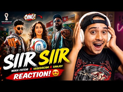 Nora Fatehi - Siir Siir (FIFA World Cup Song) | First Time Reaction đĨ Vegedream & Sanjoy
