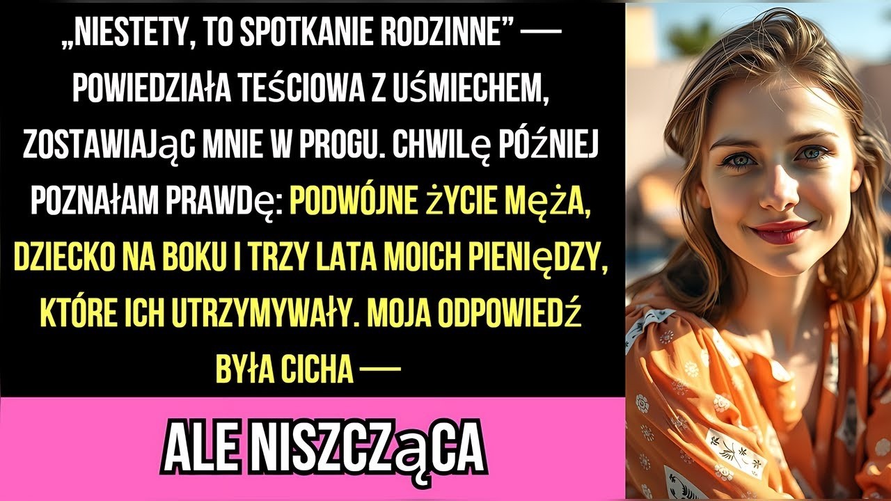 „Niestety, to spotkanie rodzinne” — powiedziała teściowa z uśmiechem, zostawiając mnie w progu  2
