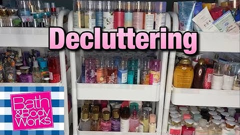 *DECLUTTER* BATH & BODY WORKS // SOME PROJECT USE IT UP AS WELL