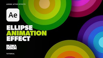 Ellipse Animation Effect Tutorial in Adobe After Effects No Plugins