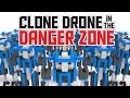 Clone Drone in the Danger Zone полная жесть сражения на мечах