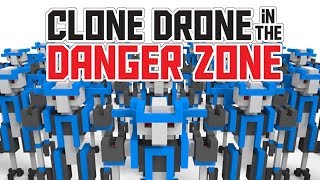 Clone Drone in the Danger Zone полная жесть сражения на мечах