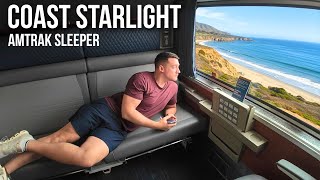 Amtrak Sleeper Train Up The California Coast In First Class
