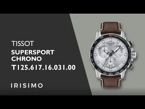 TISSOT SUPERSPORT CHRONO T125.617.16.031.00 | IRISIMO - YouTube