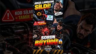 Motor Arıza Lambasını Sildirdi… Asıl Sorun Büyüdü!  #otomobil #mekaniginsirlari #arababakimi #arabaa