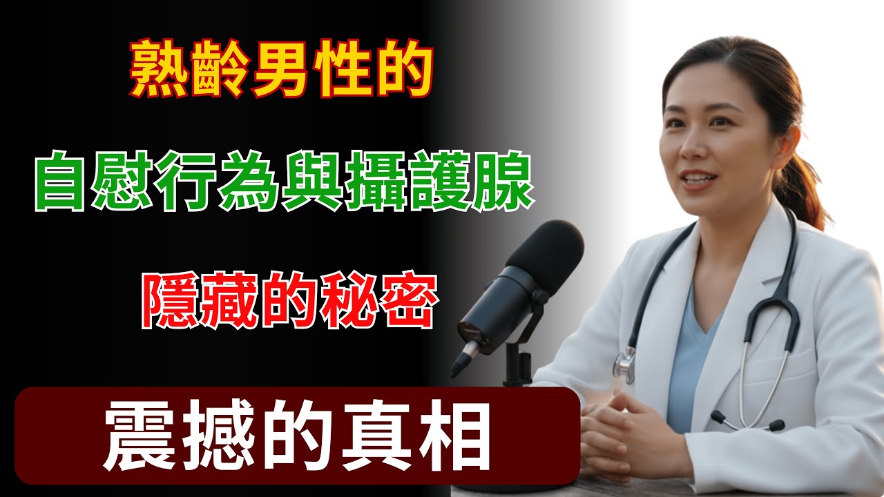 陳醫師警告：熟齡男性不可不知的自慰5大致命錯誤