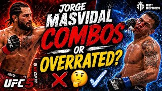 EA SPORTS UFC 5 RANKED 🏆  JORGE MASVIDAL COMBOS… OR OVERRATED? 😳 #UFC5