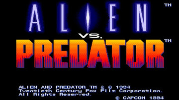 Alien VS Predator (Arcade) - Full Playthrough