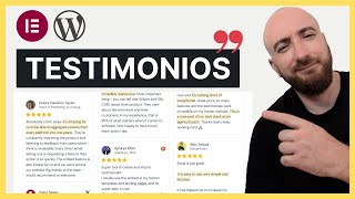 Deja de usar el tipico Slider de Testimonios de Elementor
