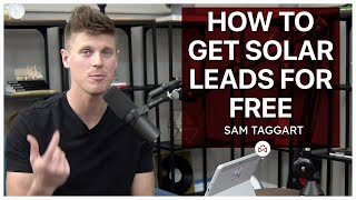 How to Generate Solar Leads For Free