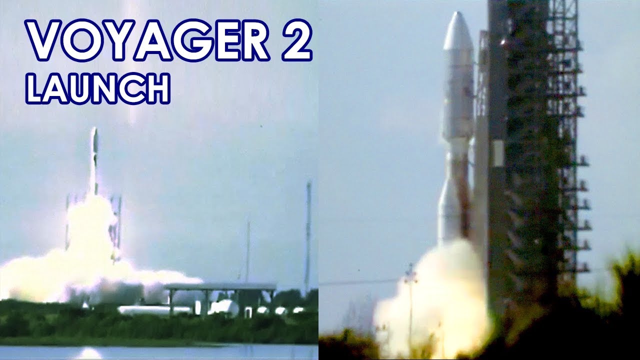 VOYAGER 2 - Launch (1977/08/20) [HD source] - YouTube