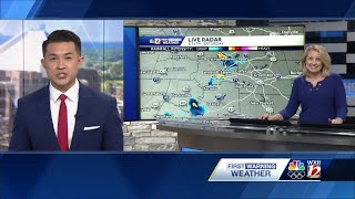 WATCH: Spotty Showers & Steamy Sunday Plus A Pattern Change As Fall Arrives!