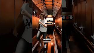 What To Do If a Train Is Charging Toward You in a Subway Tunnel 😨🚆