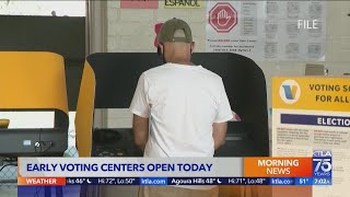 Vote centers, drop boxes facilitate early voting for midterms