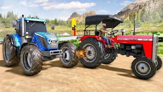 Offroad Tractor Racing Simulator 2023 - Vehicle Derby Mud & Rocks Driving 3D - Android GamePlay screenshot 1