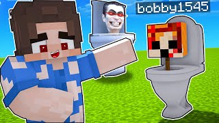 BOBBY1545'İ SKİBİDİ TUVALET İLE TROLLEDİM !! 😂 - Minecraft
