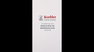 Ausbildung zum Elektroniker für Betriebstechnik (m/w/d)