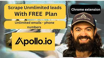 Export Unlimited Leads |  Chrome Extension | Apollo FREE Plan 2025