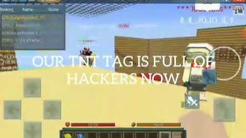 Blockmango TNT TAG BUT ALL PLAYER ARE HACKERS