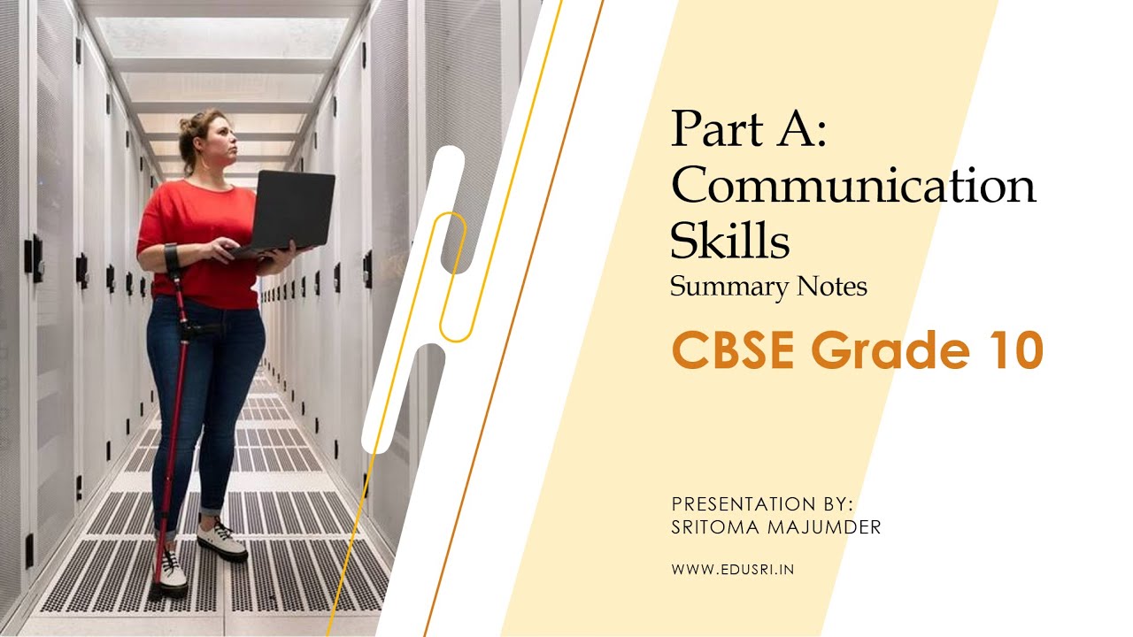 Part A: Unit I - Communication Skills/NCERT Information Technology (IT ...