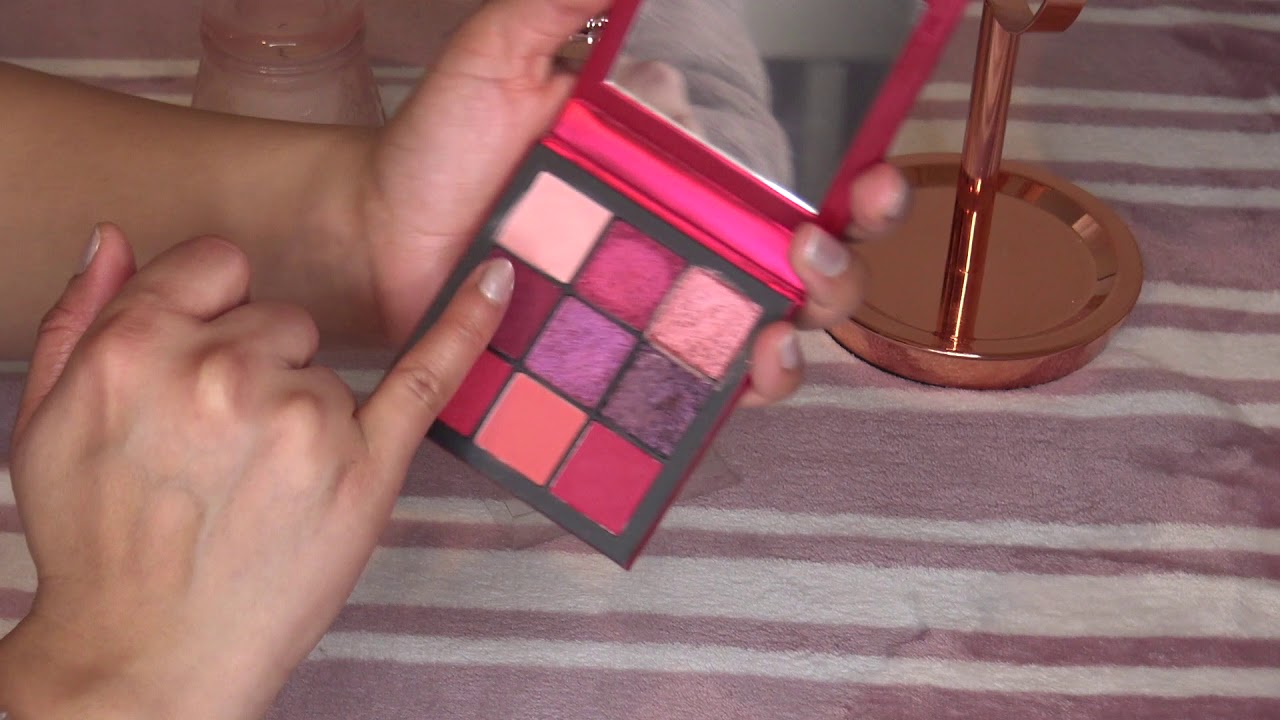Huda Beauty Ruby Obsessions! swatch video