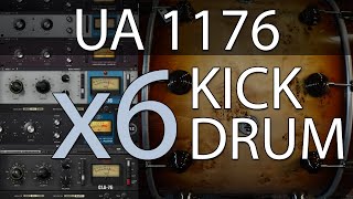 Which Ua 1176 Compressor Sounds Best On Kick Drum? Waves Vs. Uad