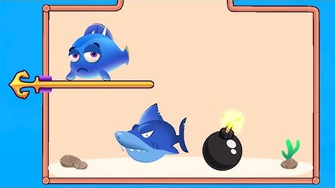 Fish Pin - Puzzle Game All Levels Gameplay For Android, IOS Mobile Part: 15