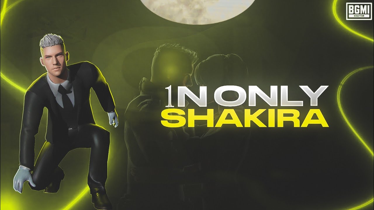 1N-ONLY SHAKIRA | BGMI EDIT