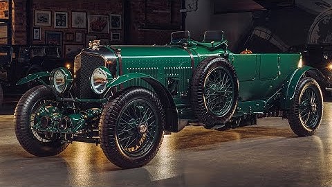 Bentley Speed Six Continuation (2023) | The first new Speed Six in 93 years makes its global debut!