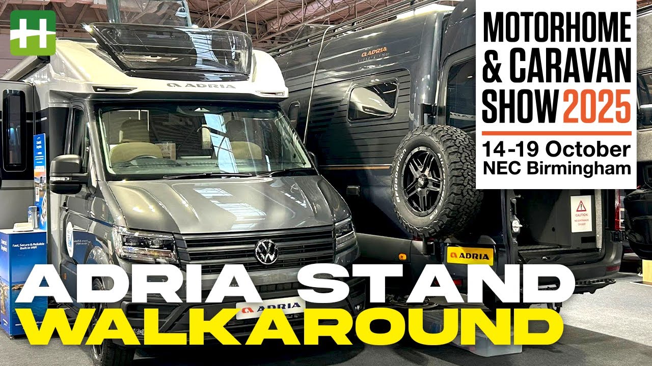 Motorhome & Caravan Show 2025 | Adria Pre-Show Walkaround