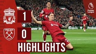 HIGHLIGHTS: Liverpool 1-0 West Ham United | NUNEZ NODS HOME THE WINNER!