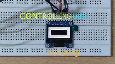 Controlling OLED displays with Arduino