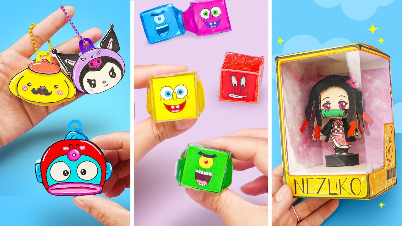 Paper craft / Easy to make/ how to make/ miniature craft/ school project / Tiny DIY Craft