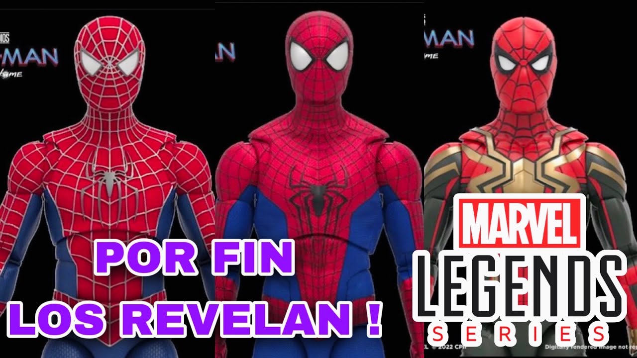 POR FIN ! Los Marvel Legends de SPIDERMAN NO WAY HOME - YouTube